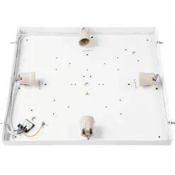 Gemütliche Deckenleuchte Pinie Glas B:48 cm E27 4-flmg