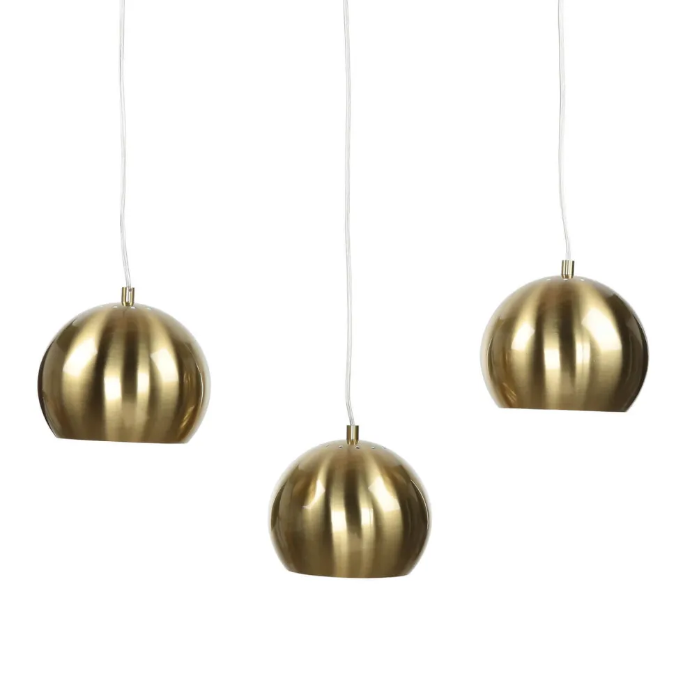 Glanzvolle Hängelampe MIRRI Gold Retro Esstisch