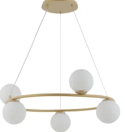 Große Hängelampe Modern Metall Glas G9 bis 0,7 m