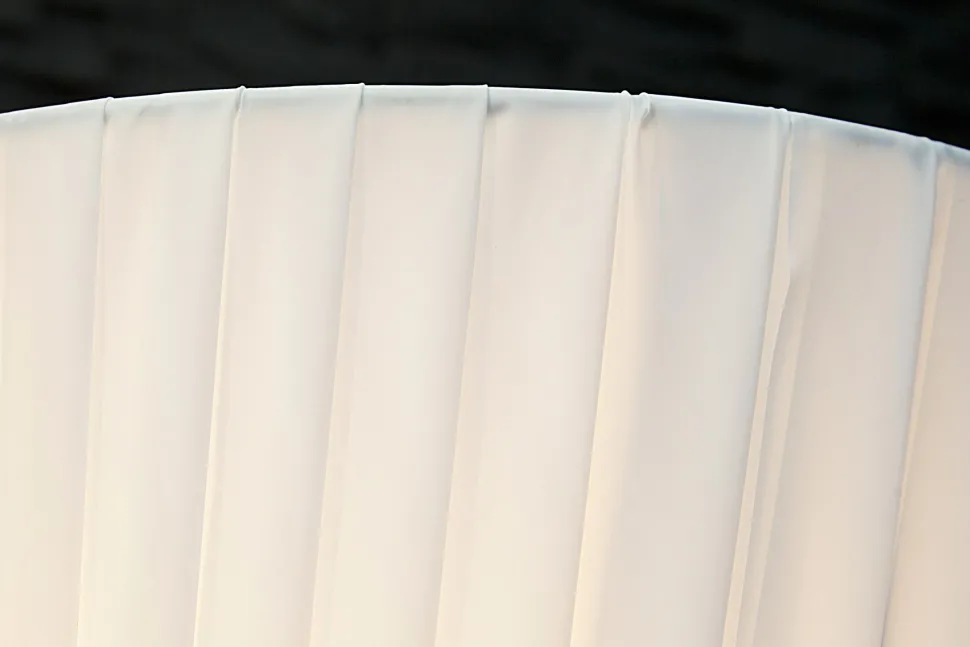 große Stehleuchte 160cm Retro extravagant weiß