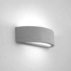 Halbrunde Wandleuchte ARCH in Weiß