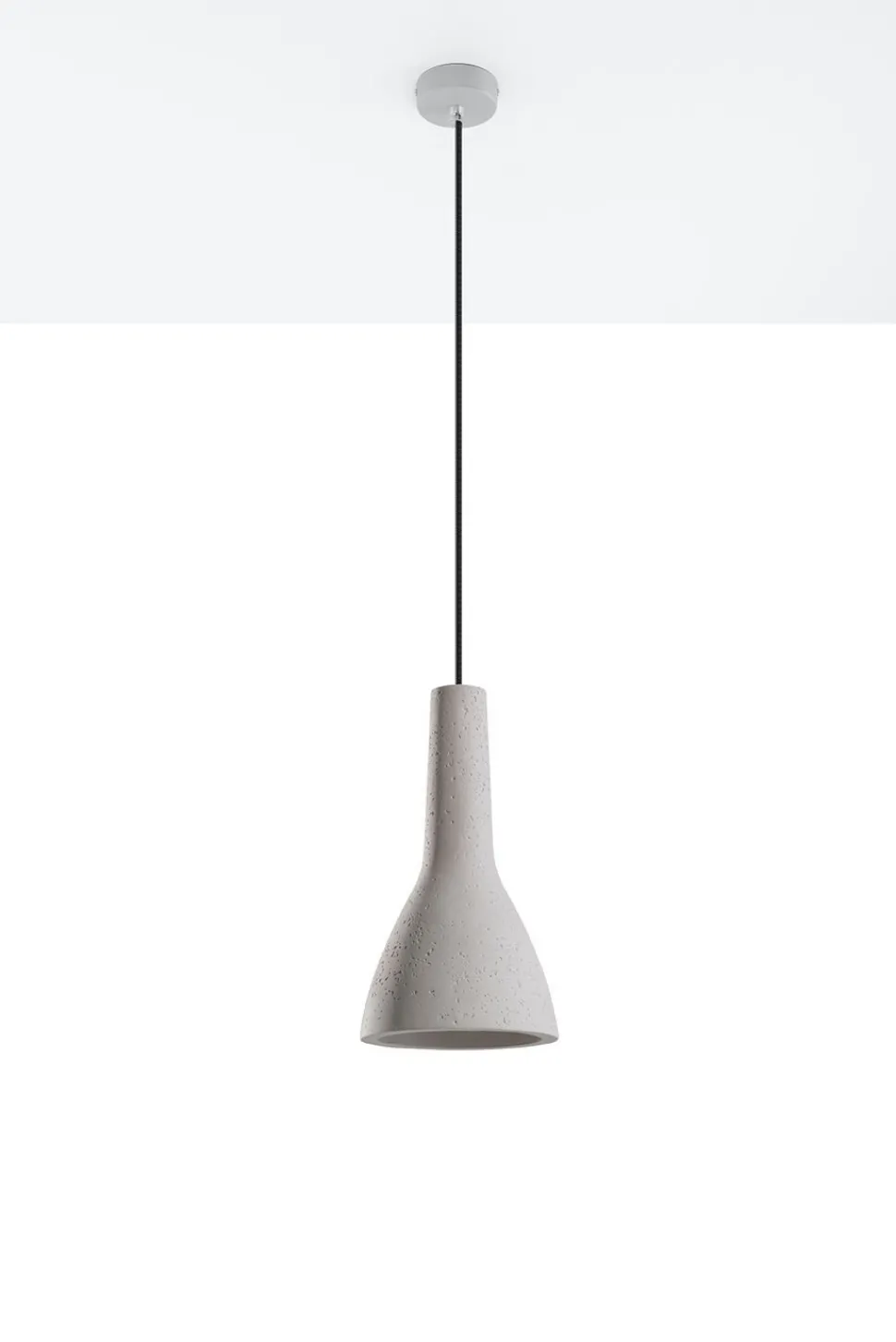 Hängelampe Beton Ø 17 cm Grau E27 Küche Esstisch