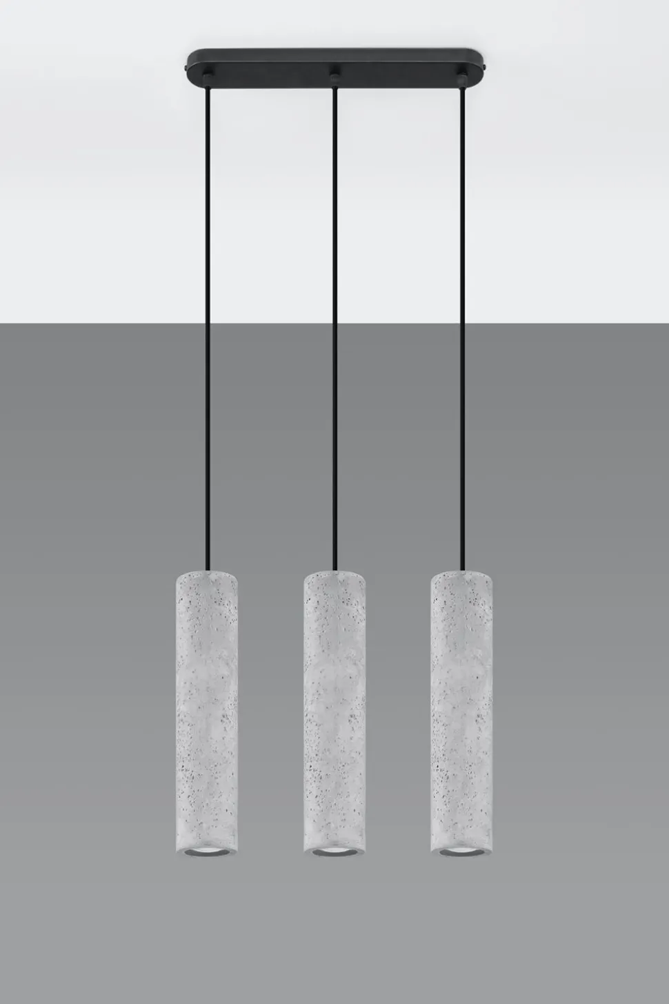 Hängelampe Beton Schirm wohnlich BRENNA Pendelleuchte