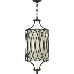 Hängelampe CIARA Creme Ø31cm kürzbar Pendelleuchte