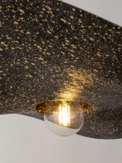 Hängelampe E27 Gold Schwarz Esszimmer Modern