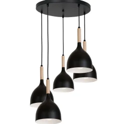 Hängelampe Esstisch Schwarz Skandinavisch Metall