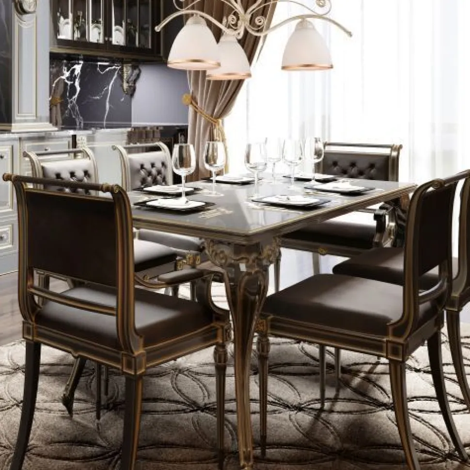 Hängelampe Esstisch Shabby Weiß Metall 3-flammig