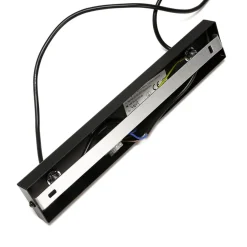 Hängelampe 2-flammig E27 verstellbar Schwarz Gold