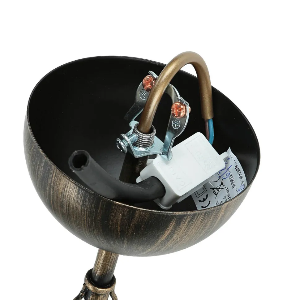 Hängelampe Glas Ø30cm Pendelleuchte Esstisch 1xE27