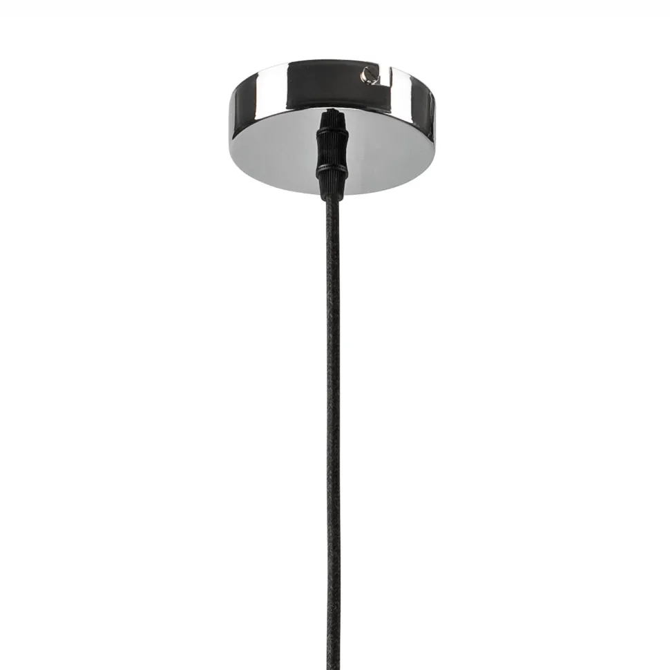 Hängelampe Glas Metall Ø 28 cm E27 Vintage Esstisch