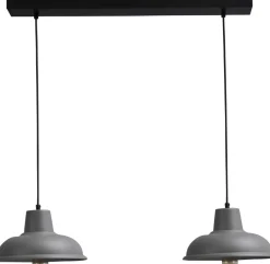 Hängelampe in Anthrazit