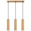 Hängelampe in Gold B: 45 cm H: max. 98 cm 3-flammig GU10