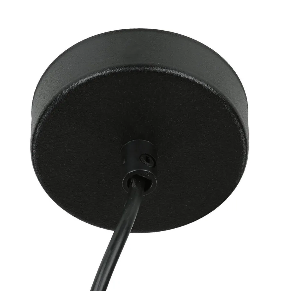 Hängelampe in Schwarz Kugel Esszimmer Leuchte E27