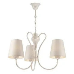 Hängelampe Kronleuchter Stoff Esszimmer Landhaus