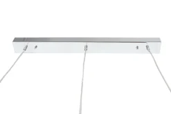 Hängelampe Kugel Chrom Esszimmer Lampe 3-flammig