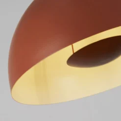 Hängelampe Loft E27 bis 60 W Ø40 cm Metall in Orange