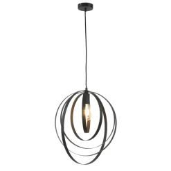 Hängelampe MAE Metall rund Modern verstellbar für E27