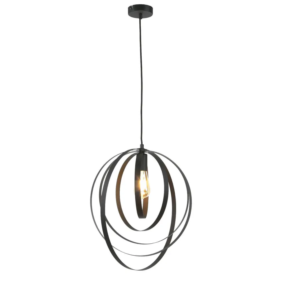 Hängelampe MAE Metall rund Modern verstellbar für E27