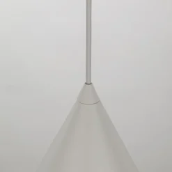 Hängelampe Metall Ø 25 cm H: max. 160 cm verstellbar Beige E27