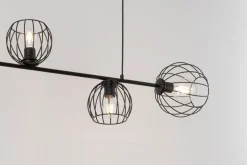 Hängelampe Metall E27 Schwarz Esszimmer Wohnzimmer