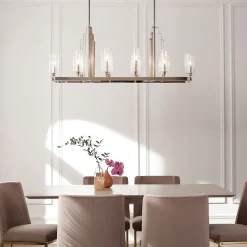 Hängelampe Metall Glas H: max. 162,5 cm Art Déco