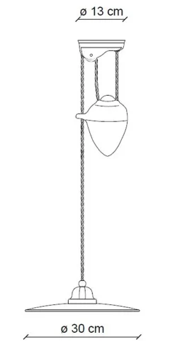 Hängelampe Metall Keramik E27 verstellbar Weiß Schwarz