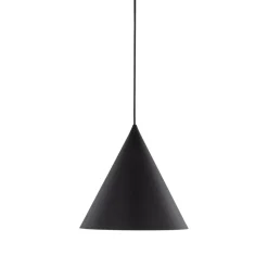 Hängelampe Schwarz Metall Ø 25 cm H: max. 160 cm E27