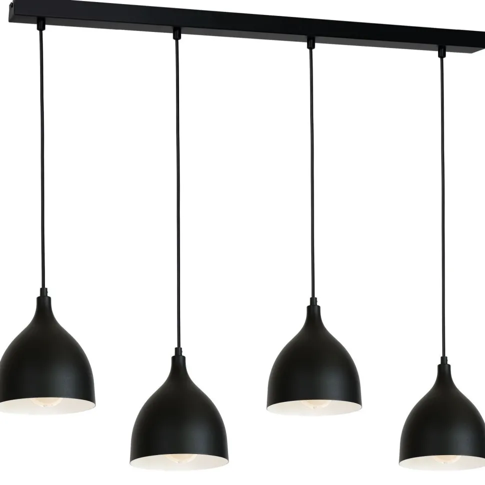 Hängelampe Schwarz Metall Skandinavisch für E27