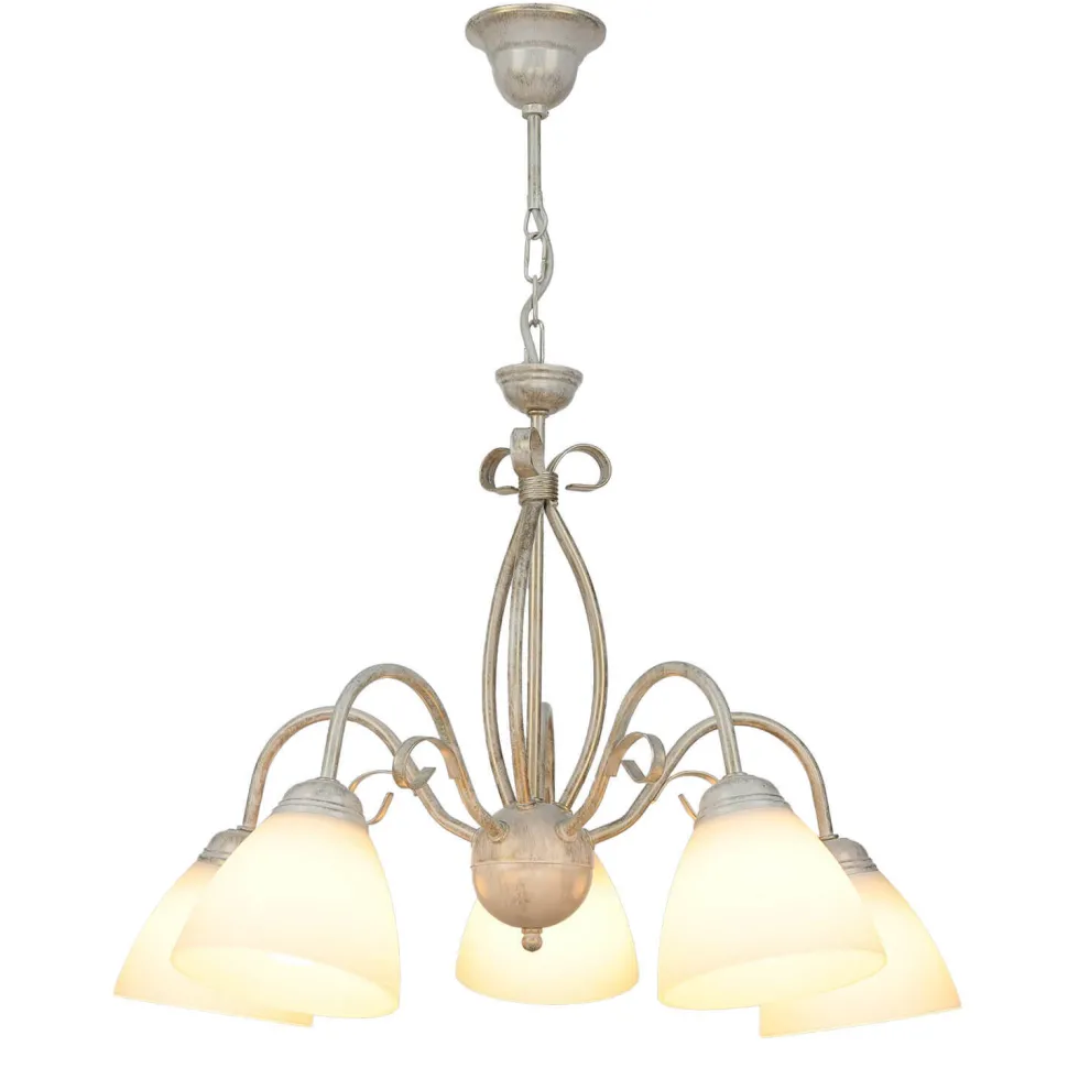 Hängelampe Shabby Weiß Rustikal Esstisch Leuchte