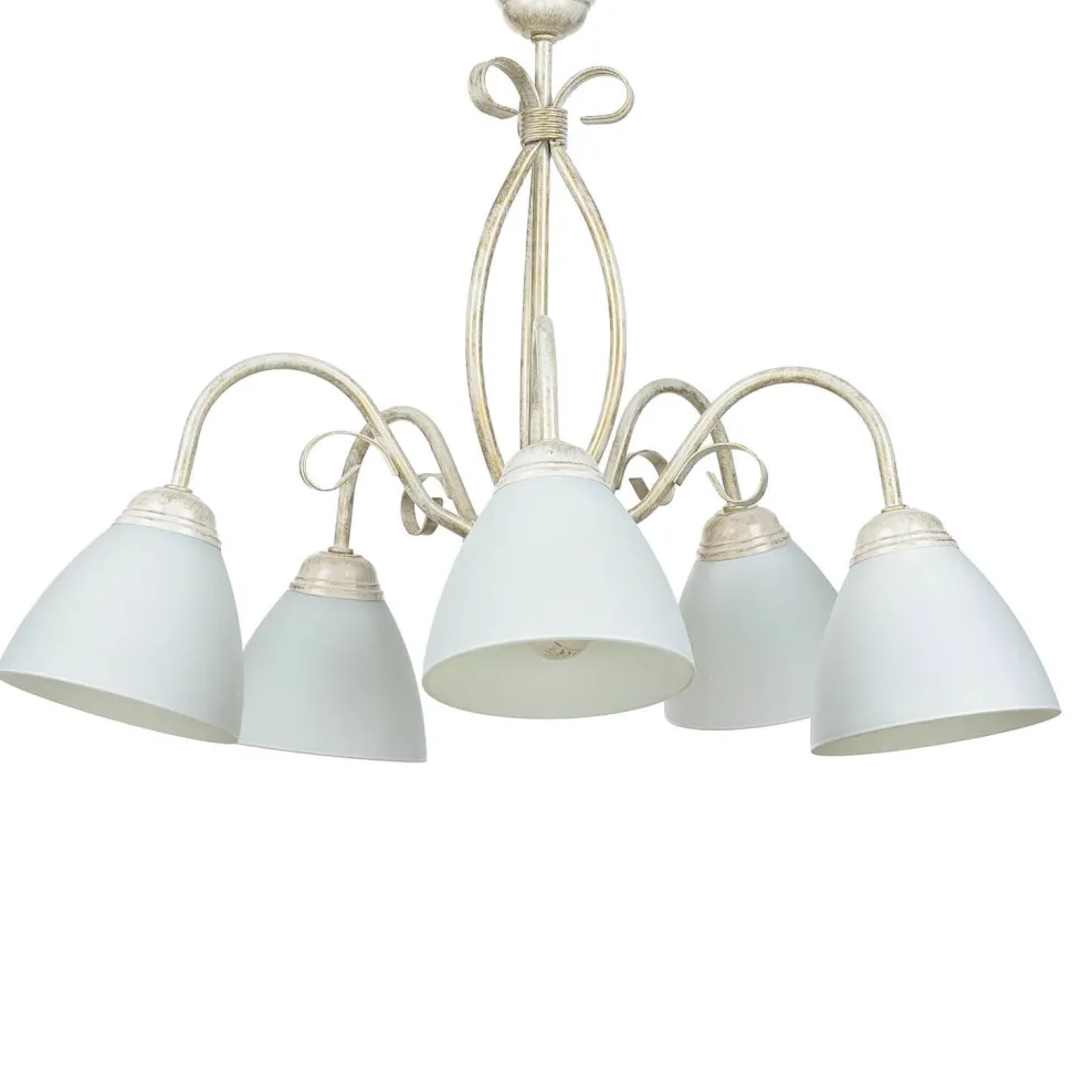 Hängelampe Shabby Weiß Rustikal Esstisch Leuchte