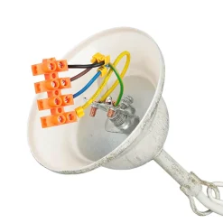 Hängelampe Shabby Weiß Rustikal Esstisch Leuchte