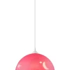 Hängelampe THORLEY Pink rund Kinder Kinderzimmer
