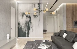 Hängelampe verstellbar Schwarz Retro 6x E27 Metall