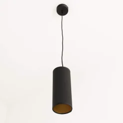 Hängelampe Wohnzimmer Esstisch Ø8,5cm Schwarz