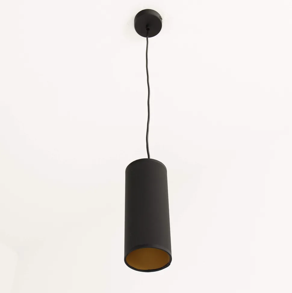 Hängelampe Wohnzimmer Esstisch Ø8,5cm Schwarz