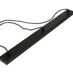 Hängeleuchte ANNIE Schwarz 3-flammig länglich