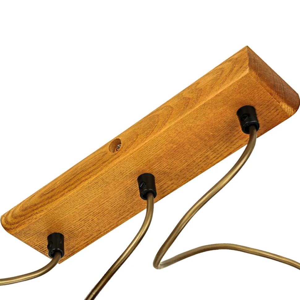 Hängeleuchte Beleuchtung Holz Rustikal Esstisch