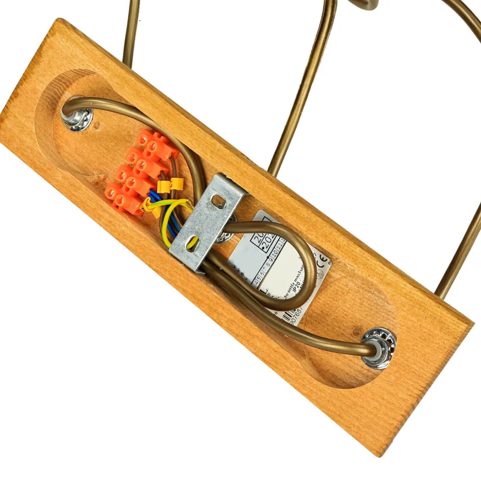 Hängeleuchte Beleuchtung Holz Rustikal Esstisch