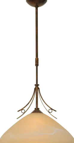 Hängeleuchte BOLZANO in Braun Patina