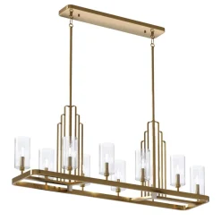 Hängeleuchte Esstisch 113,7 cm lang groß Jugendstil