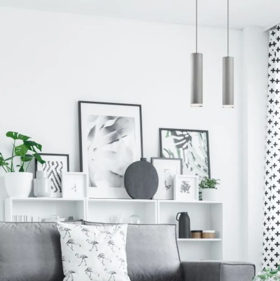 Hängeleuchte Esstisch Silber Aluminium Modern