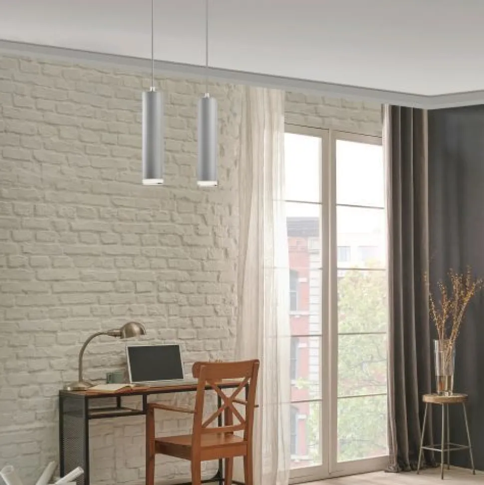 Hängeleuchte Esstisch Silber Aluminium Modern