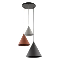 Hängeleuchte 3-flammig Metall Retro E27 verstellbar CODY