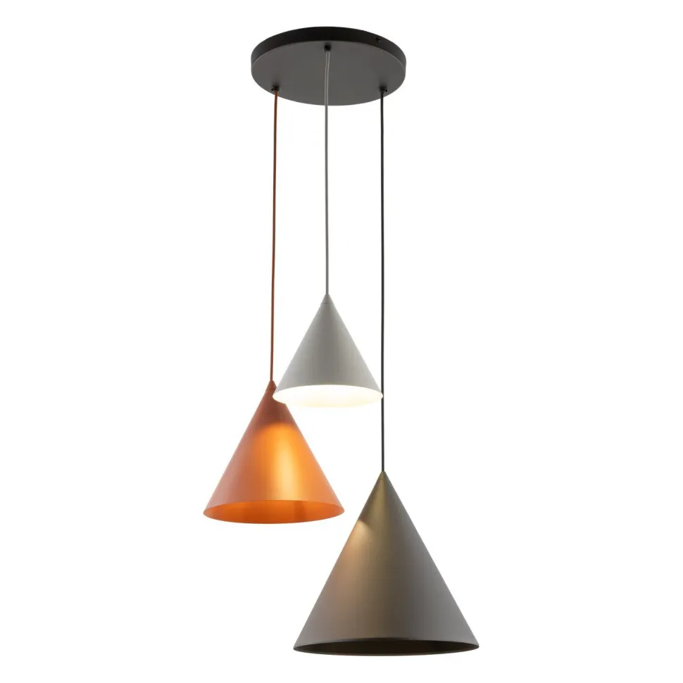 Hängeleuchte 3-flammig Metall Retro E27 verstellbar CODY