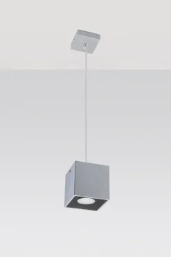 Hängeleuchte GEO in Grau