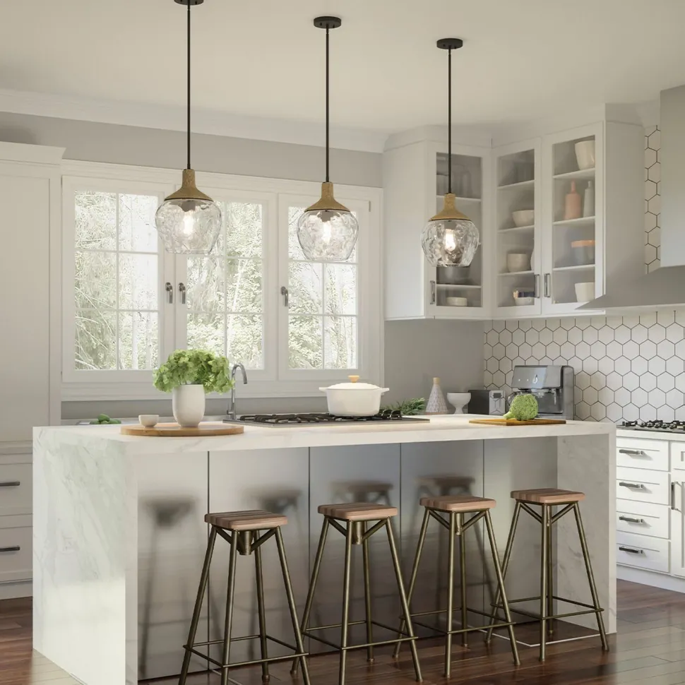 Hängeleuchte Glas Ø 30,2 cm H: max. 140,7 cm E27