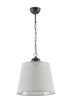 Hängeleuchte Grau Braun Ø38cm Wohnzimmer LOCOLA