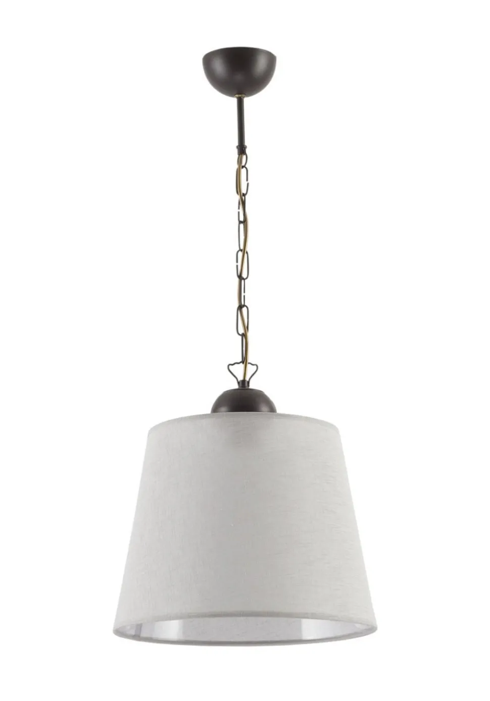 Hängeleuchte Grau Braun Ø38cm Wohnzimmer LOCOLA