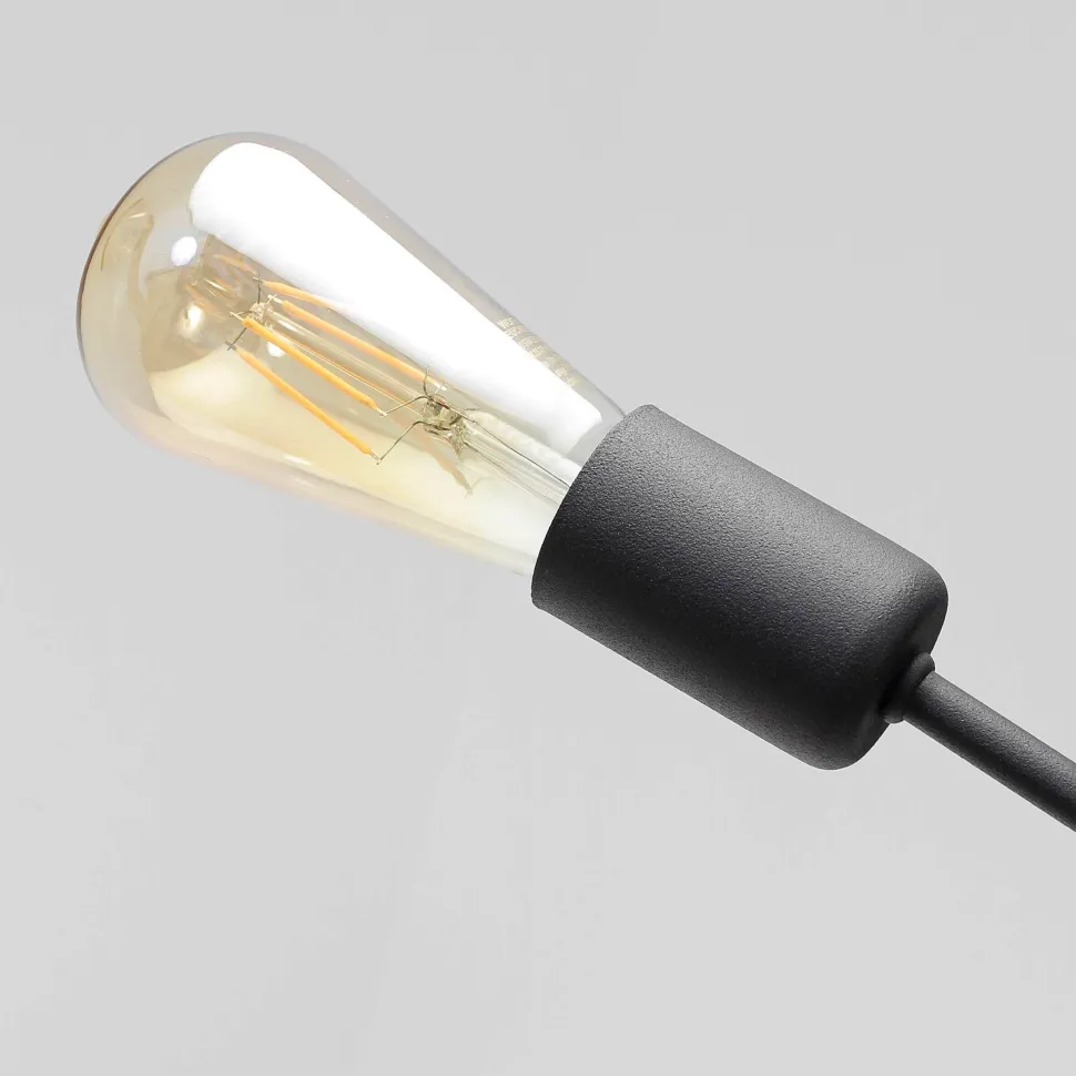 Hängeleuchte in Schwarz Ø77cm 9-flmg