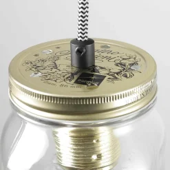 Hängeleuchte JARS in Messing 3-flmg